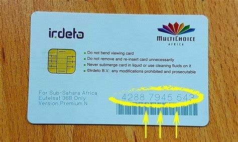 buying a dstv smart card|forgot my DStv account number.